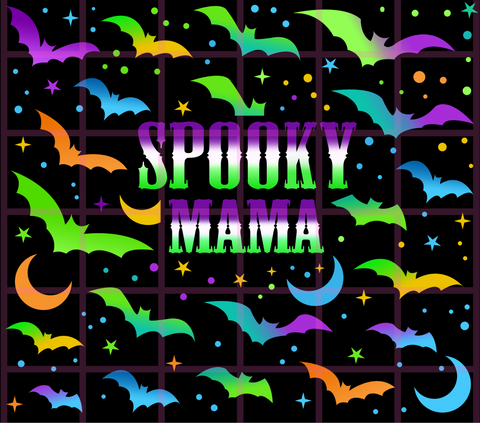 Spooky Mama Tumbler Wrap