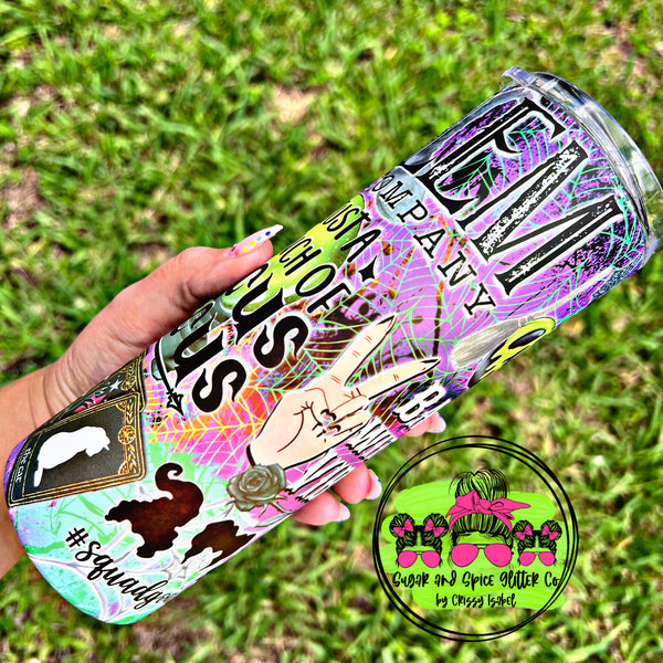 Witchy Sublimation Tumbler || Made to order