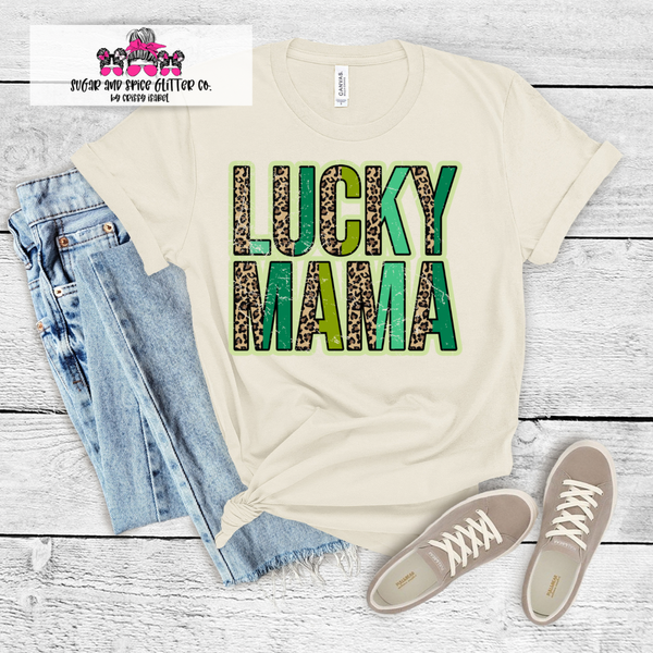 Lucky Mama Sublimation Print
