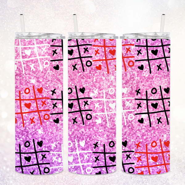 XOXO Valentine's Day Sublimation Print - Tumbler Wrap